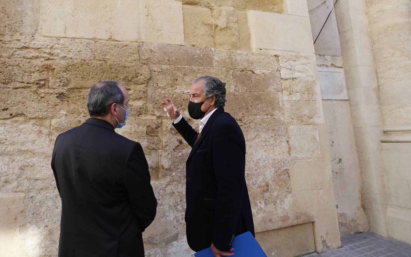 La segunda fase de la restauración del Alminar de San Juan, en imágenes