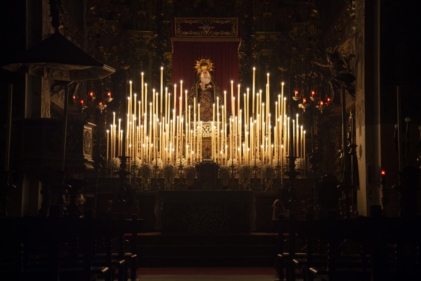 Altar de cultos de la Virgen de la Presentación del Calvario