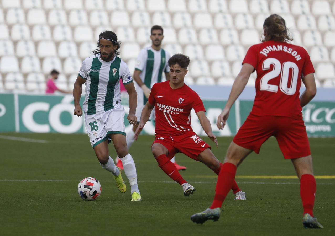 El tropiezo del Córdoba CF ante el Sevilla Atlético, en imágenes