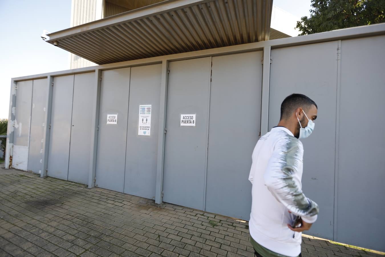 El primer partido del Córdoba CF a puerta cerrada, en imágenes