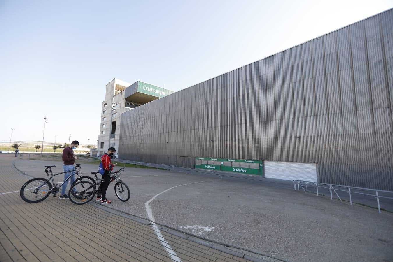 El primer partido del Córdoba CF a puerta cerrada, en imágenes