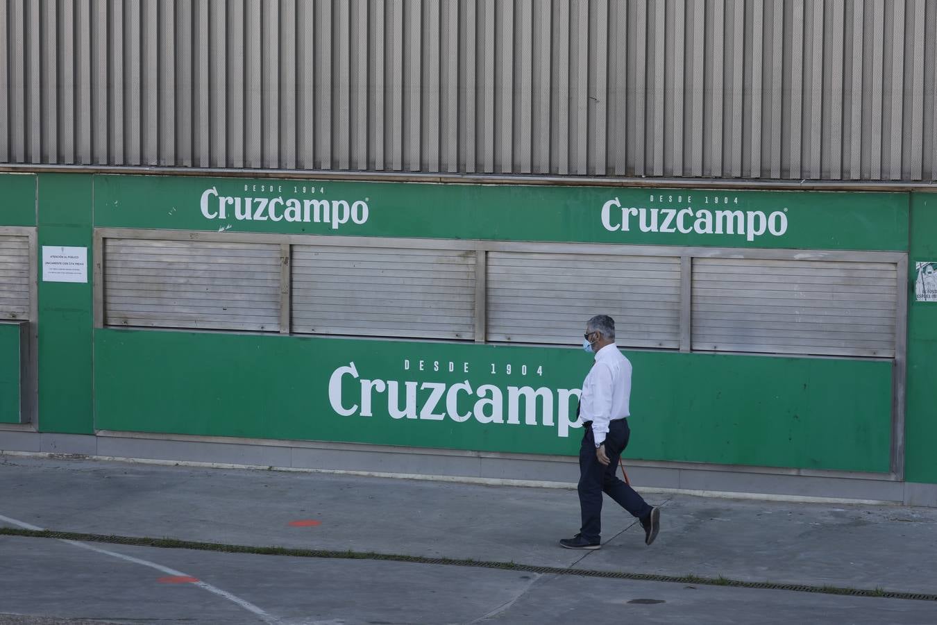 El primer partido del Córdoba CF a puerta cerrada, en imágenes