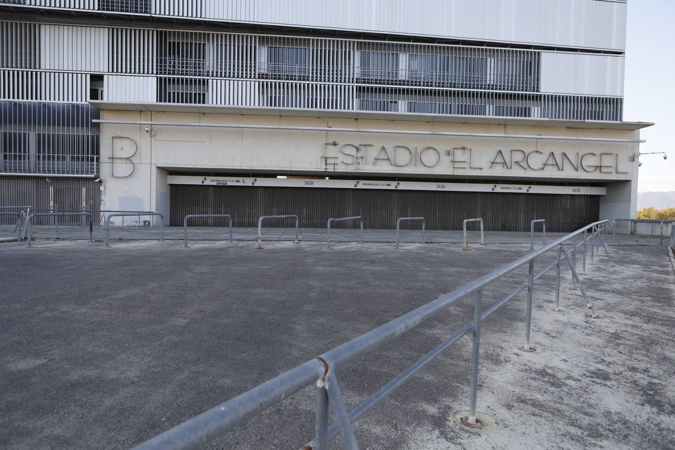 El primer partido del Córdoba CF a puerta cerrada, en imágenes