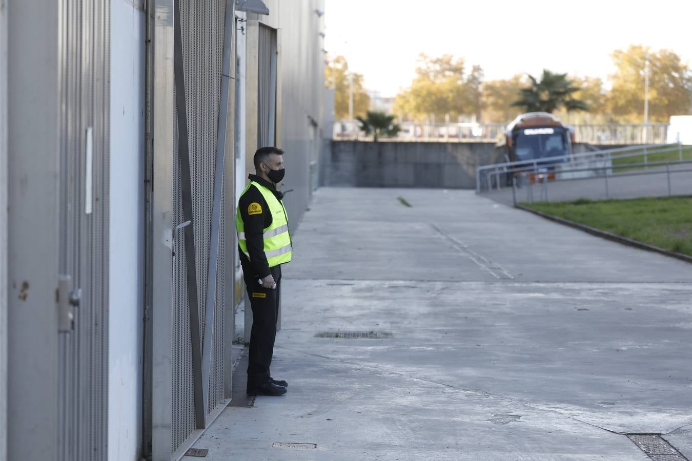 El primer partido del Córdoba CF a puerta cerrada, en imágenes