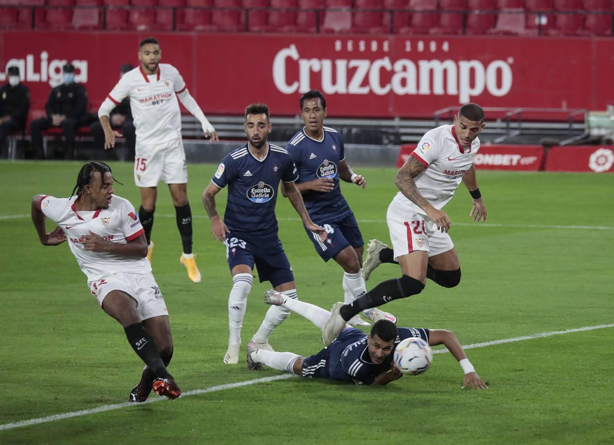 Las mejores imágenes del encuentro entre el Sevilla F.C. y el Celta de Vigo