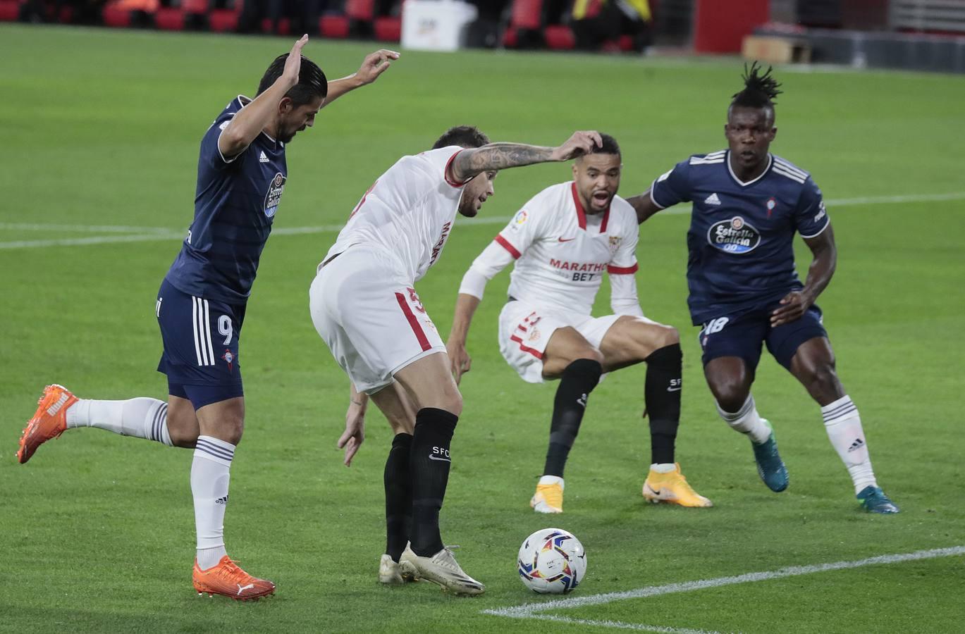 Las mejores imágenes del encuentro entre el Sevilla F.C. y el Celta de Vigo