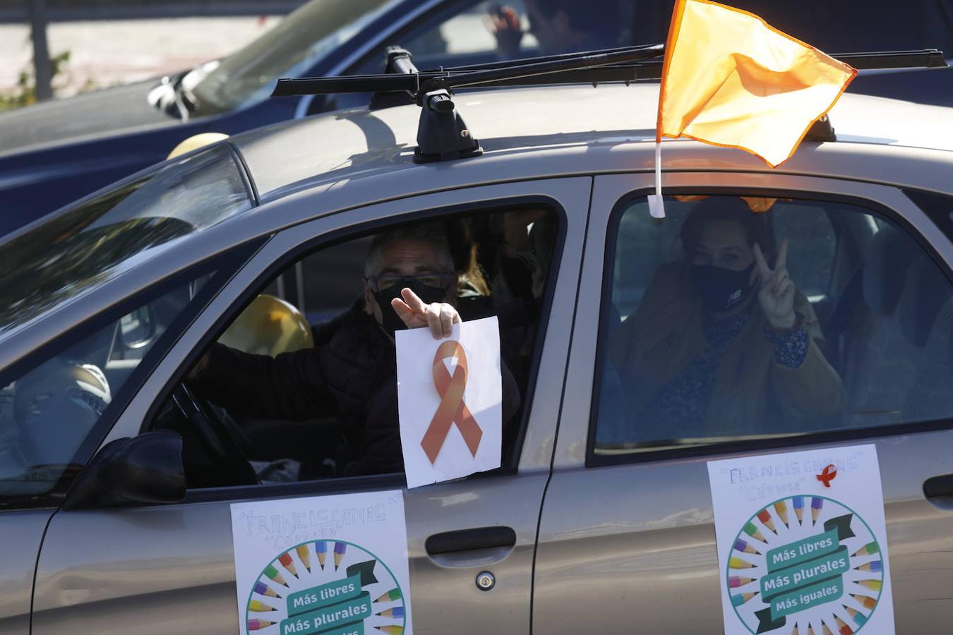 La protesta de la concertada contra la «Ley Celaá» en Córdoba, en imágenes