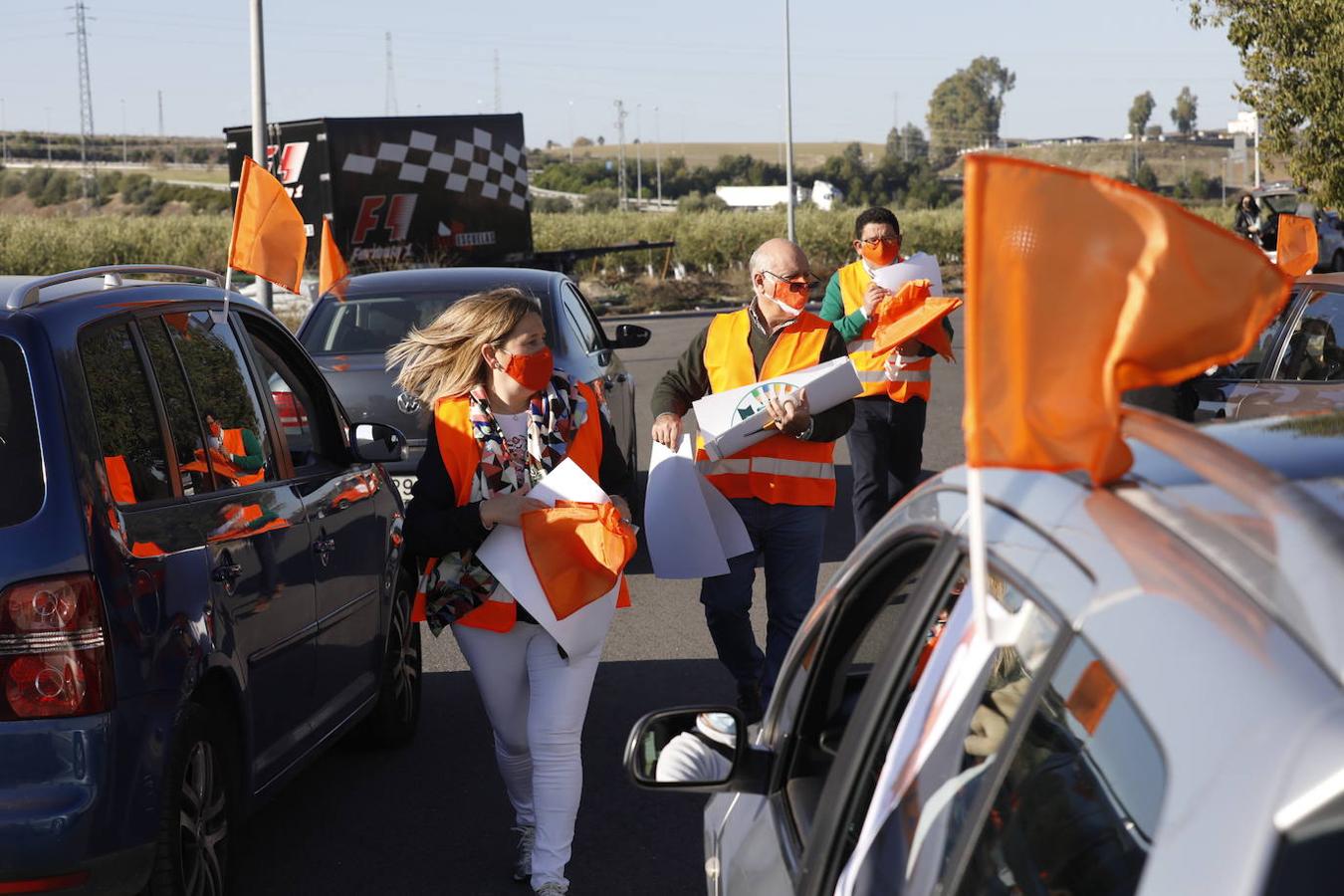 La protesta de la concertada contra la «Ley Celaá» en Córdoba, en imágenes