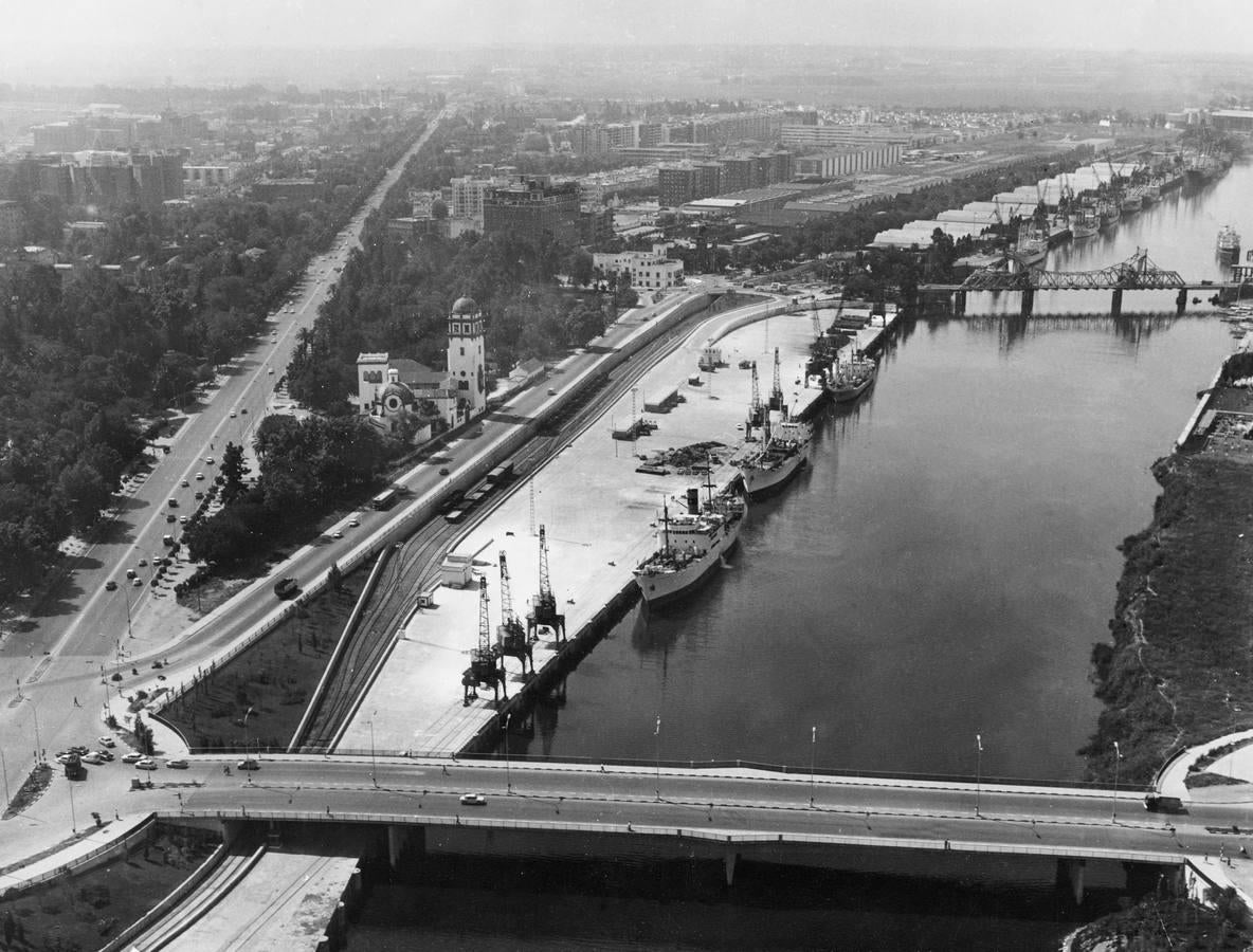 Imágenes históricas del Puerto de Sevilla