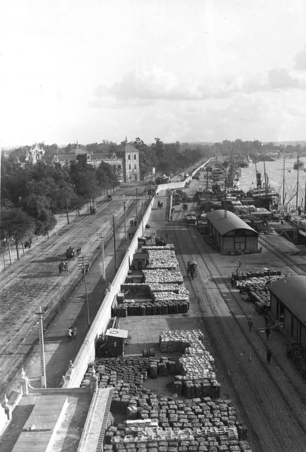 Imágenes históricas del Puerto de Sevilla