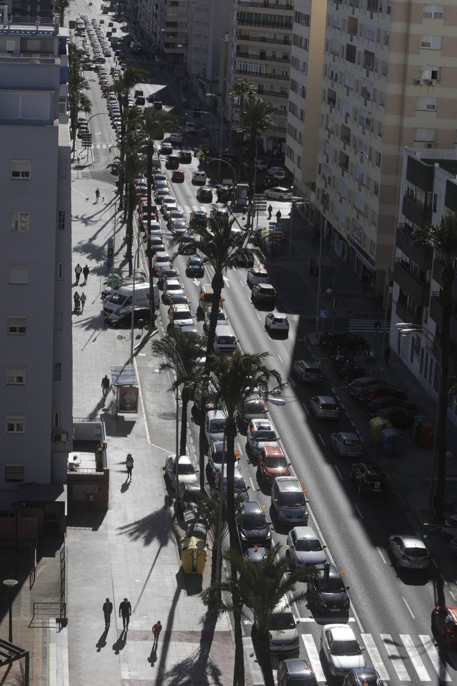 Caravana de vehículos en Cádiz contra «la ley Celaá»