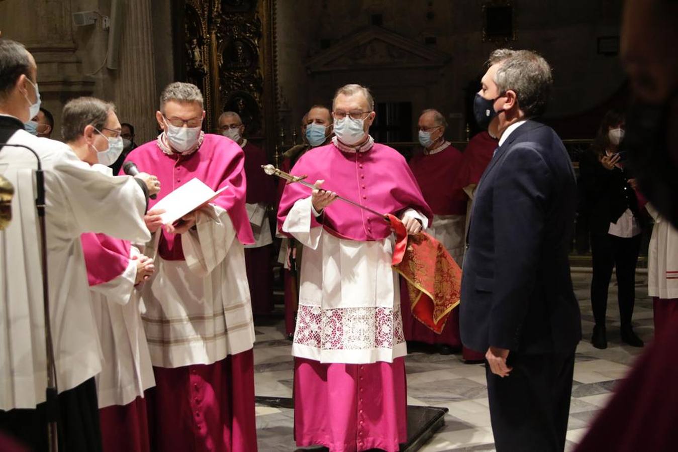 En imágenes, celebración de San Clemente en la Catedral