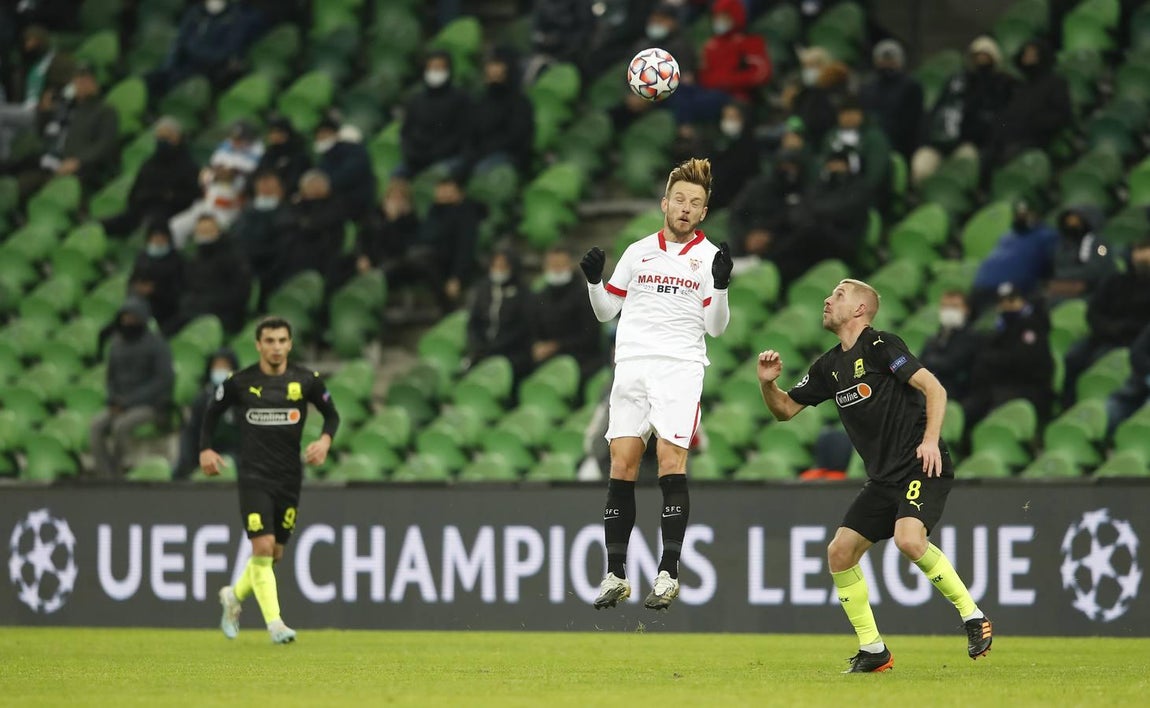 Las mejores imágenes del encuentro entre el Krasnodar y el Sevilla F.C.