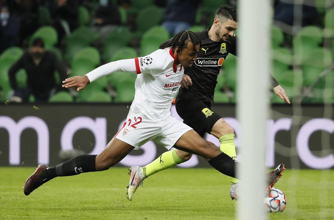 Las mejores imágenes del encuentro entre el Krasnodar y el Sevilla F.C.