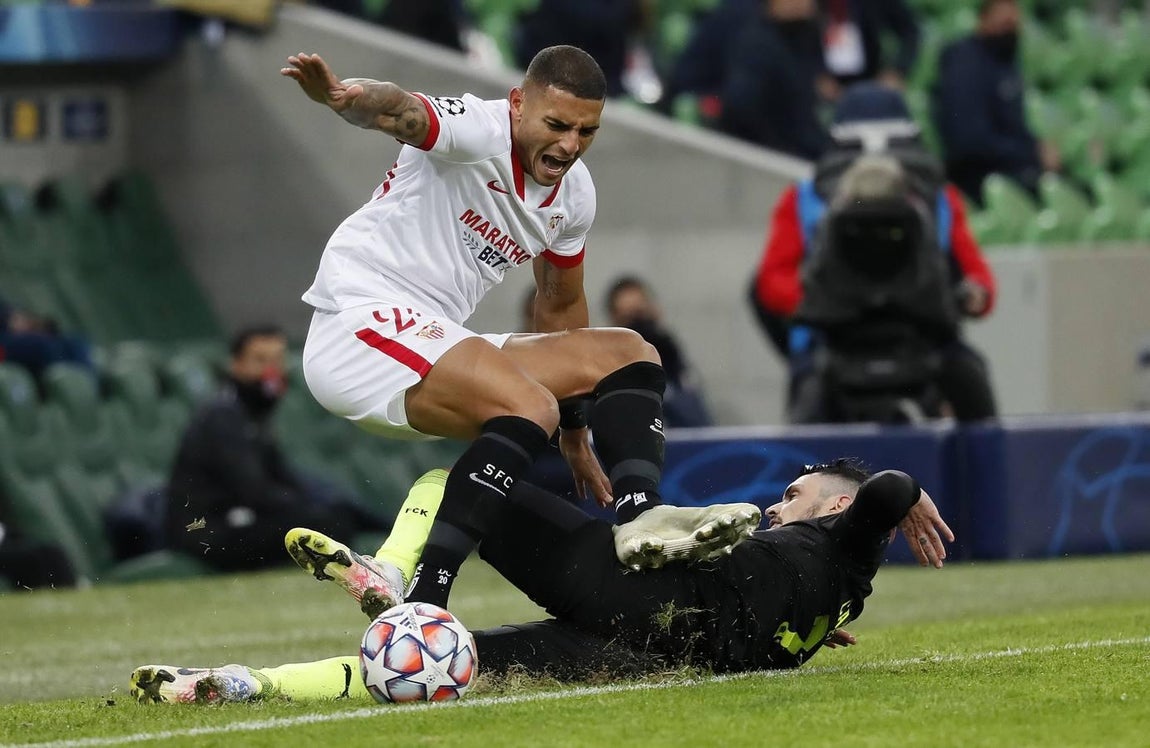 Las mejores imágenes del encuentro entre el Krasnodar y el Sevilla F.C.