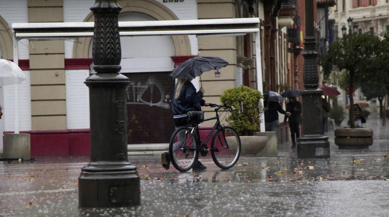 Las imágenes de la lluvia en Sevilla