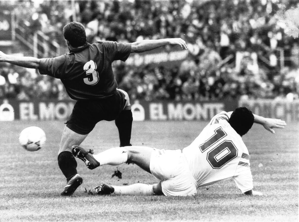 Paso de Maradona por el Sevilla F.C., en imágenes (I)