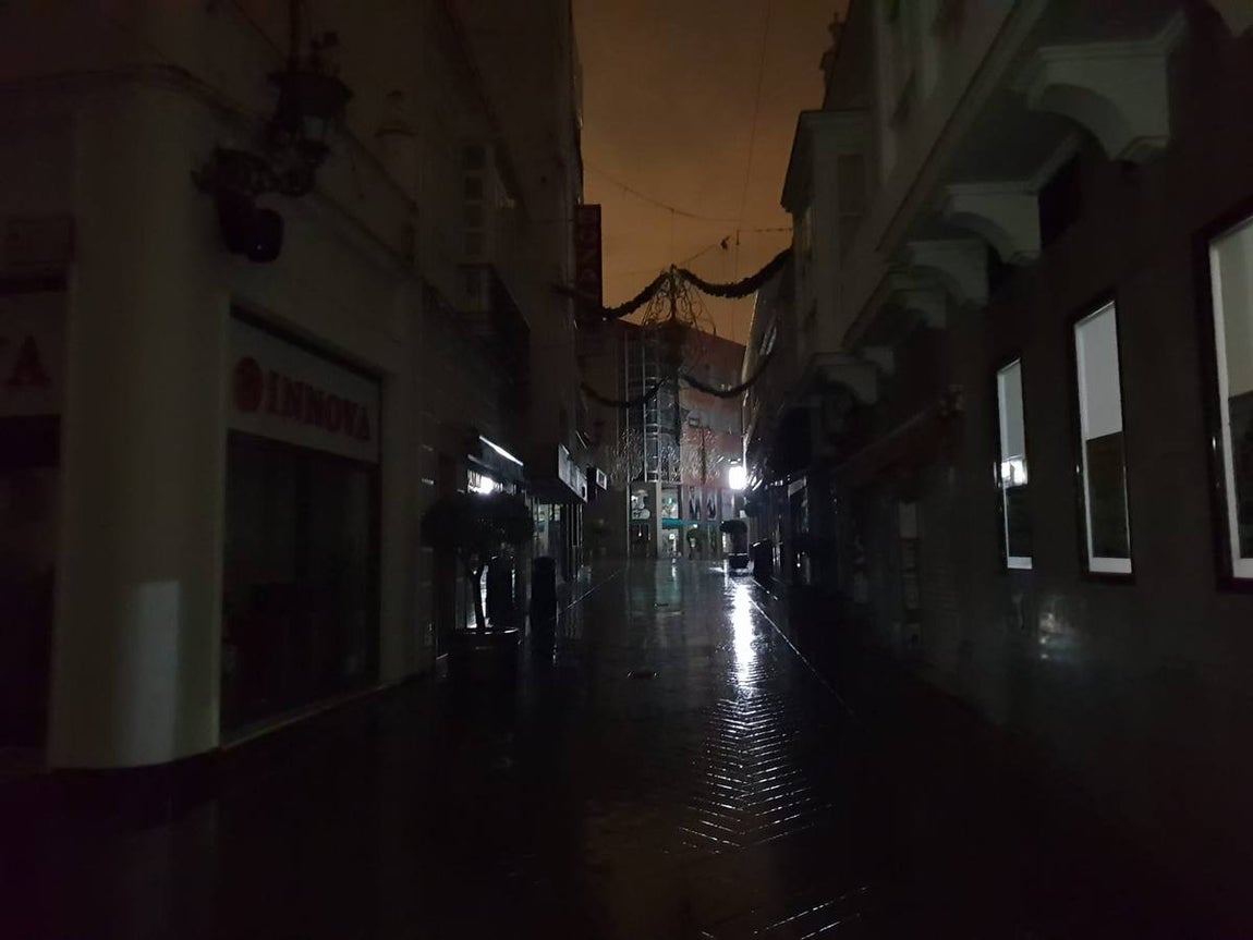 Fotos: Apagón en la Bahía de Cádiz