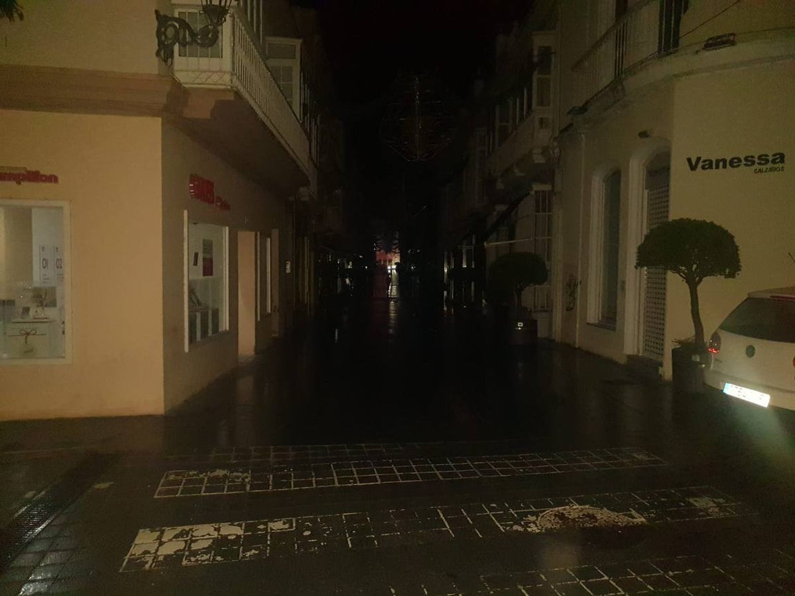 Fotos: Apagón en la Bahía de Cádiz