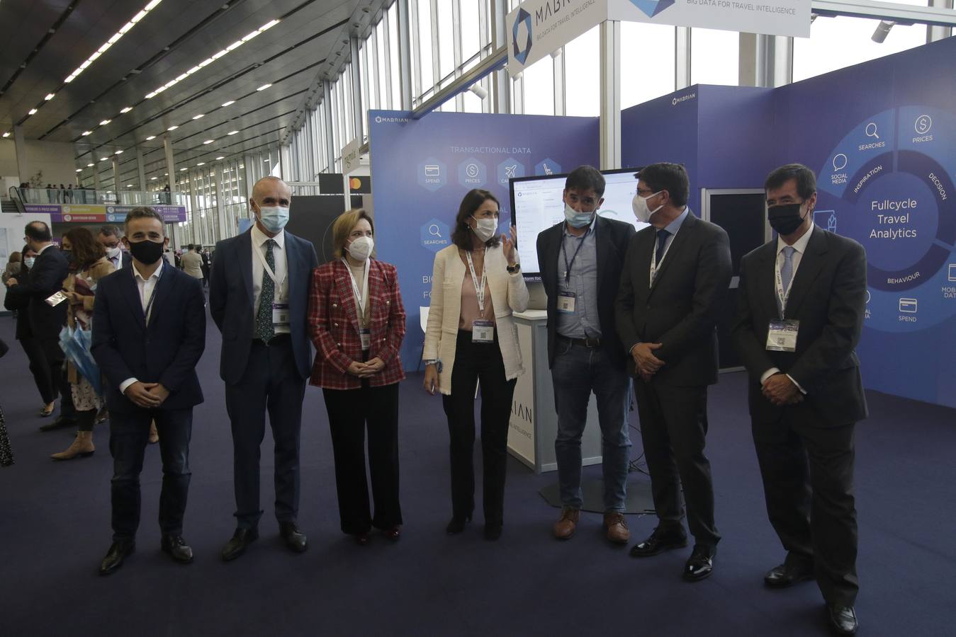 Visita de la ministra Reyes Maroto al  Tourism Innovation Summit (TIS), en imágenes