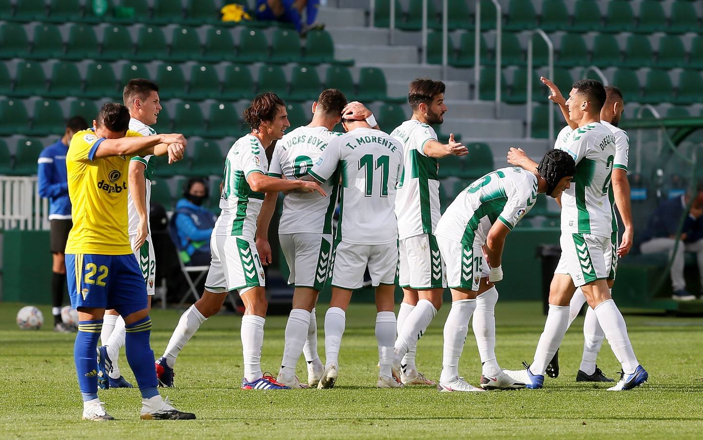 FOTOS: Las imágenes del Elche - Cádiz