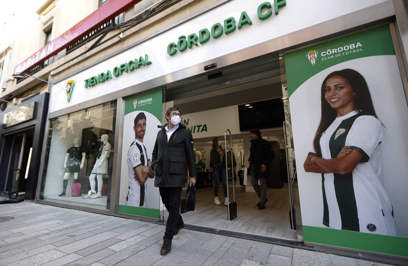 La nueva tienda oficial del Córdoba CF, en imágenes