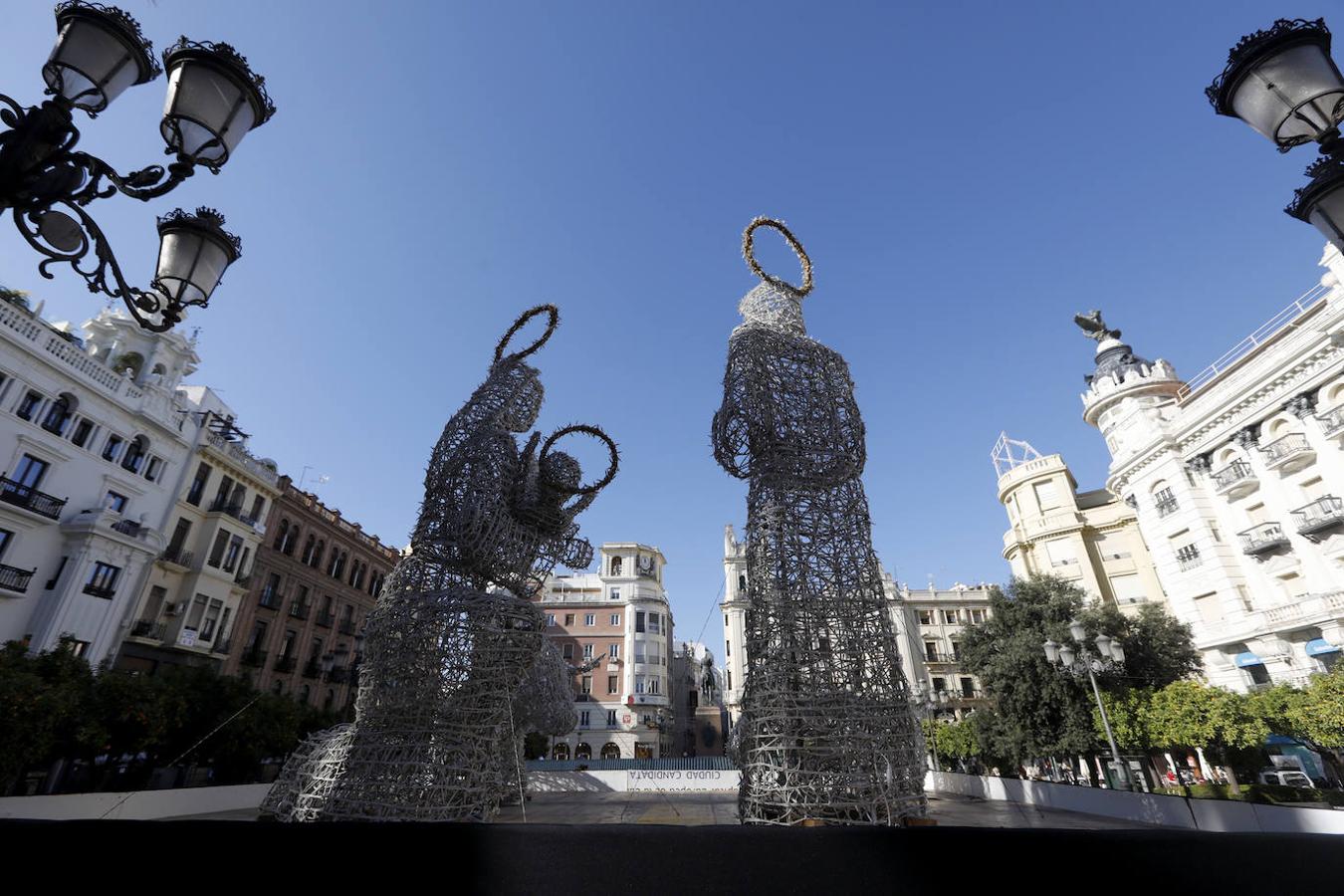 Las luces navideñas de Córdoba pueblan las calles más comerciales