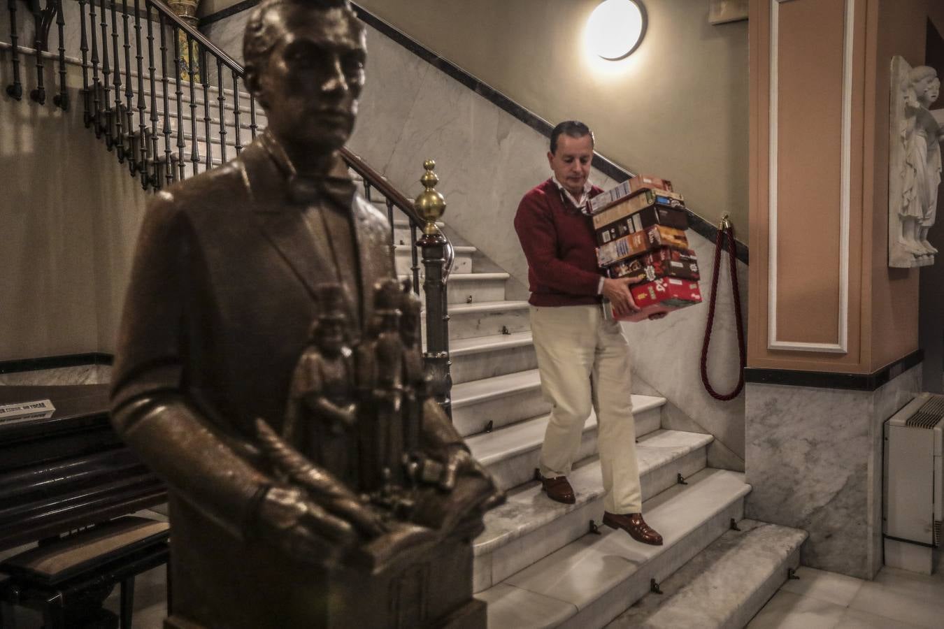 Recogida de alimentos en el Ateneo de Sevilla