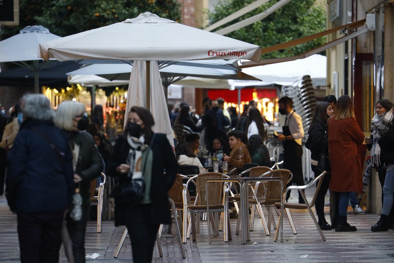 El gélido ambiente navideño en el Centro de Córdoba, en imágenes