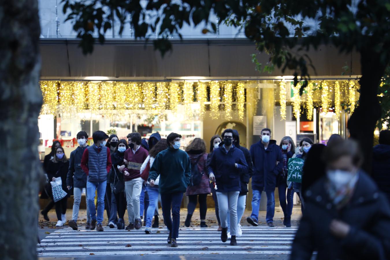 El gélido ambiente navideño en el Centro de Córdoba, en imágenes