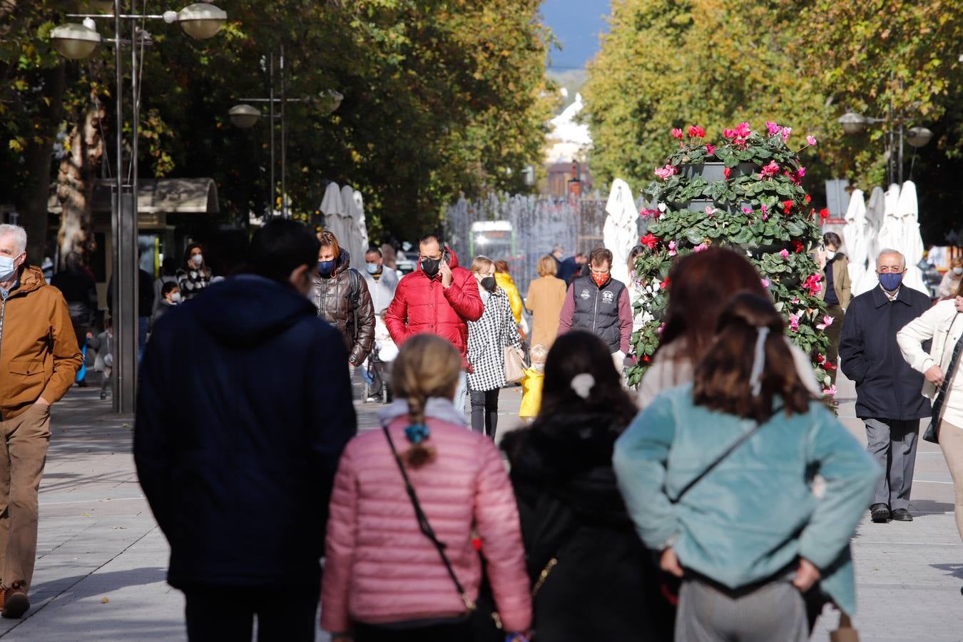 El ambiente en el Centro de Córdoba el sábado del puente, en imágenes