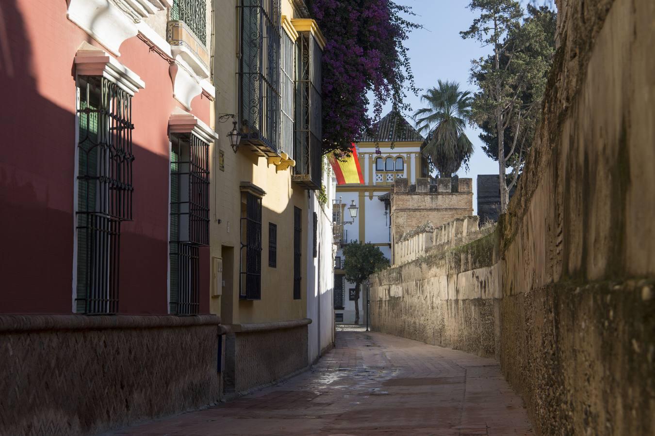 Santa Cruz, un barrio desierto