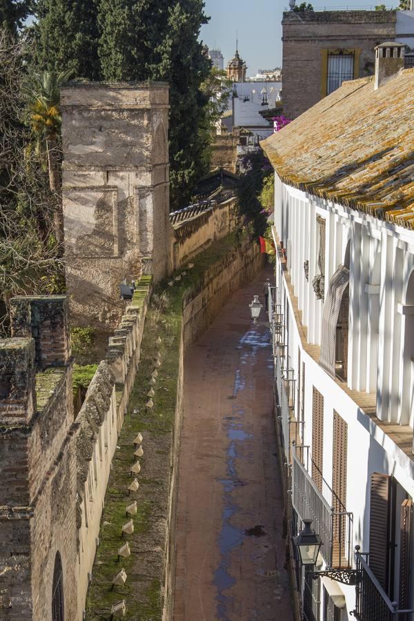 Santa Cruz, un barrio desierto