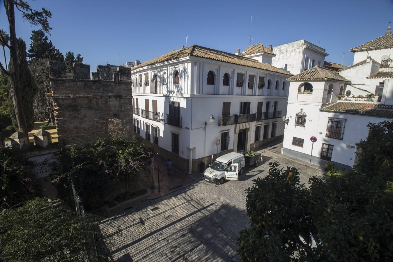 Santa Cruz, un barrio desierto