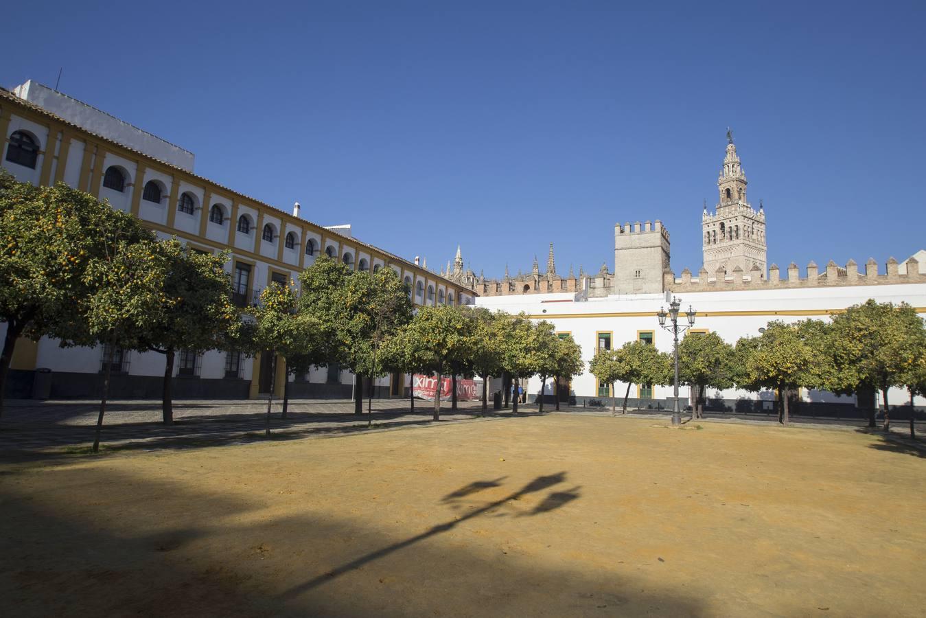 Santa Cruz, un barrio desierto