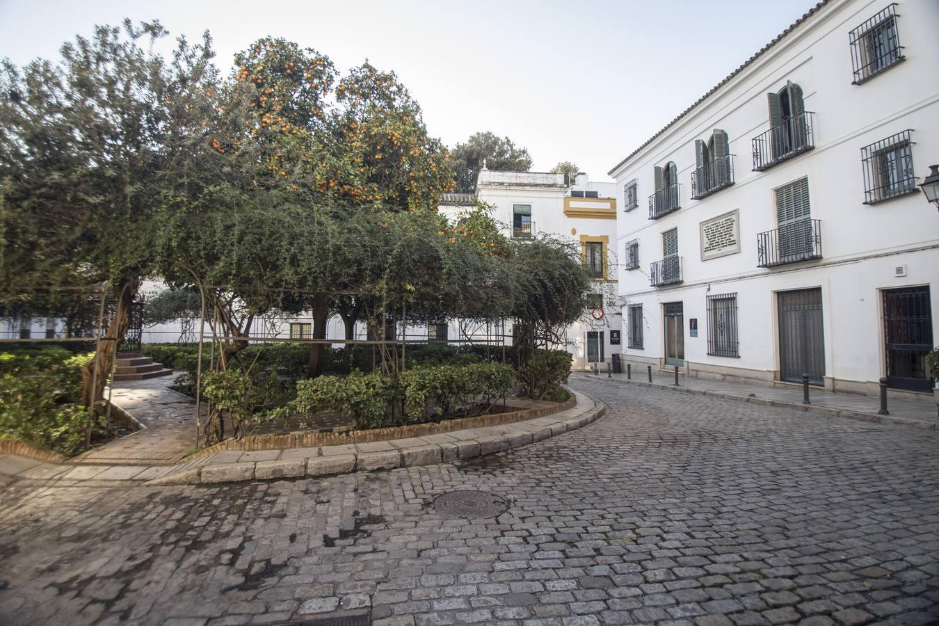 Santa Cruz, un barrio desierto