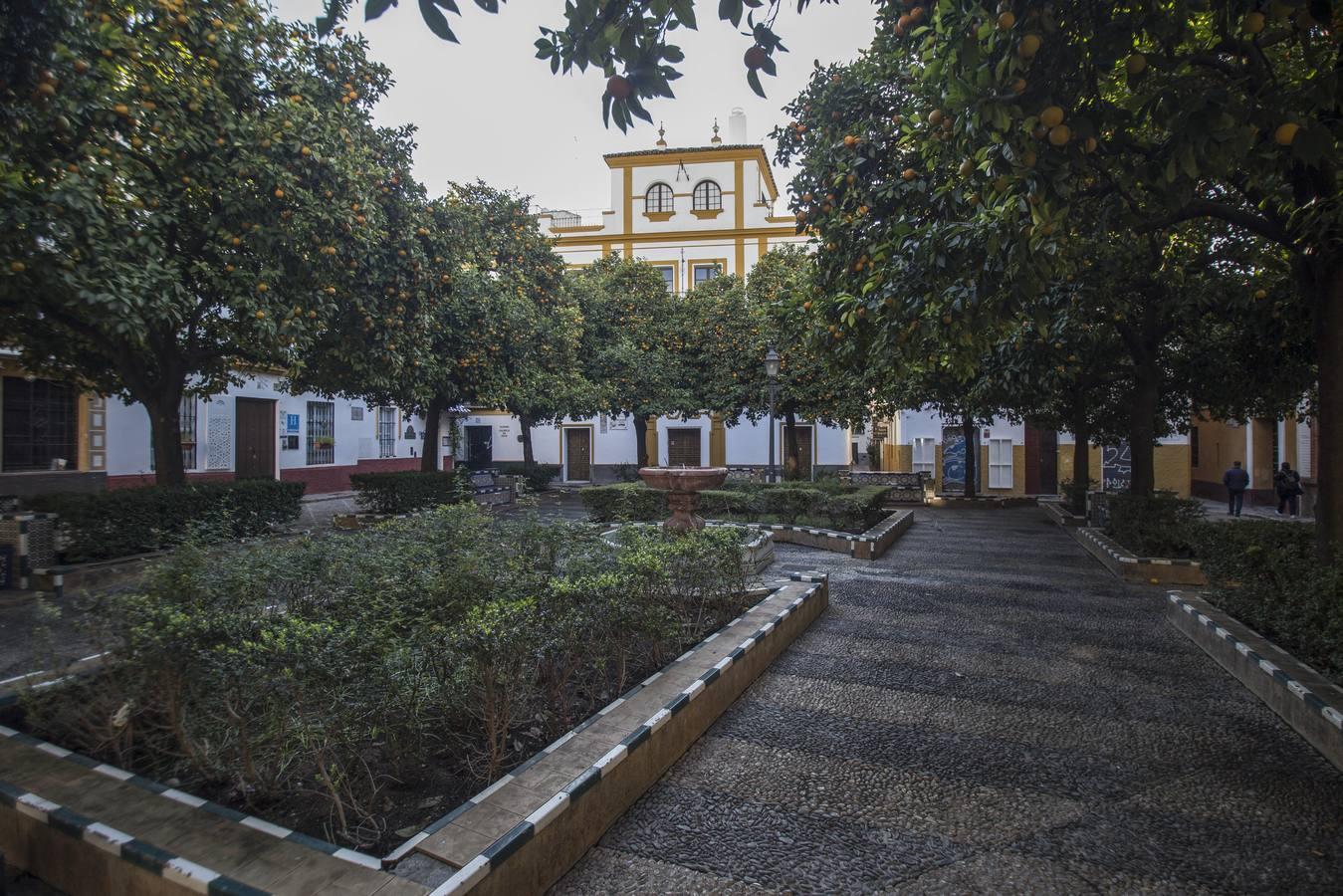 Santa Cruz, un barrio desierto