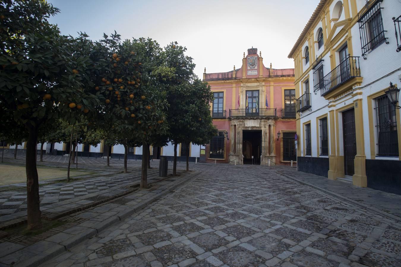 Santa Cruz, un barrio desierto