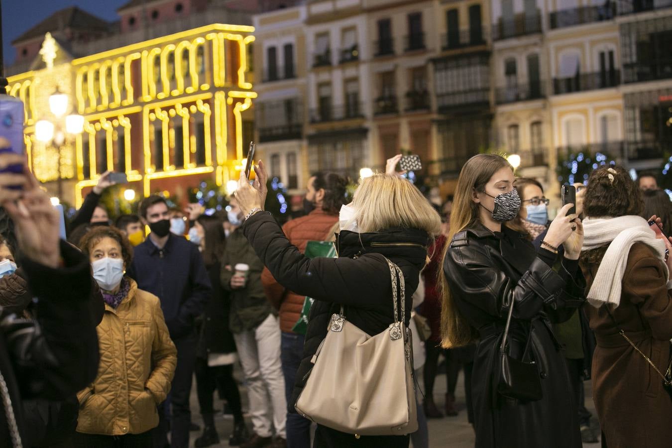 En imágenes, Sevilla enciende la Navidad