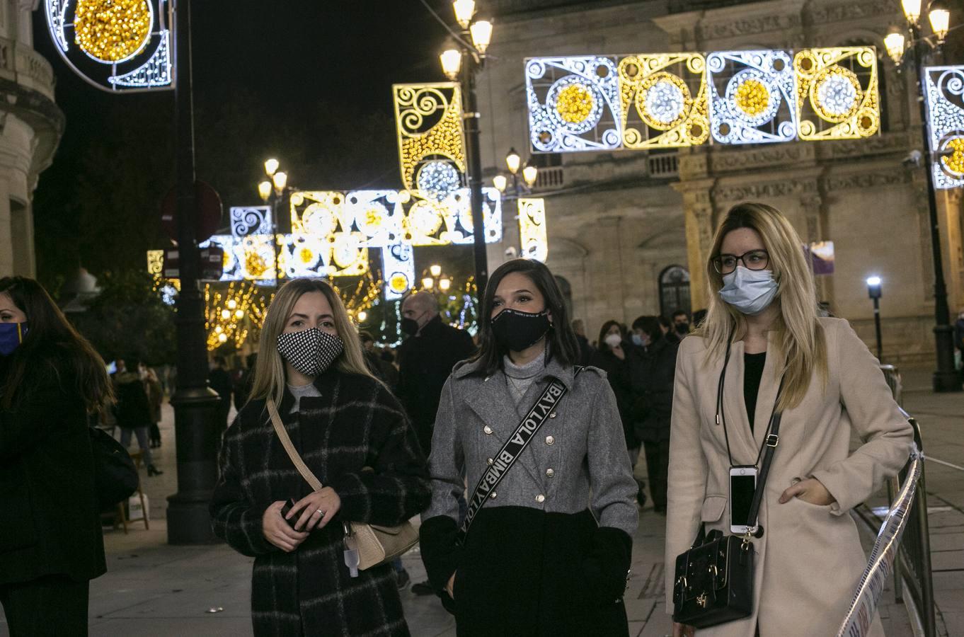 En imágenes, Sevilla enciende la Navidad