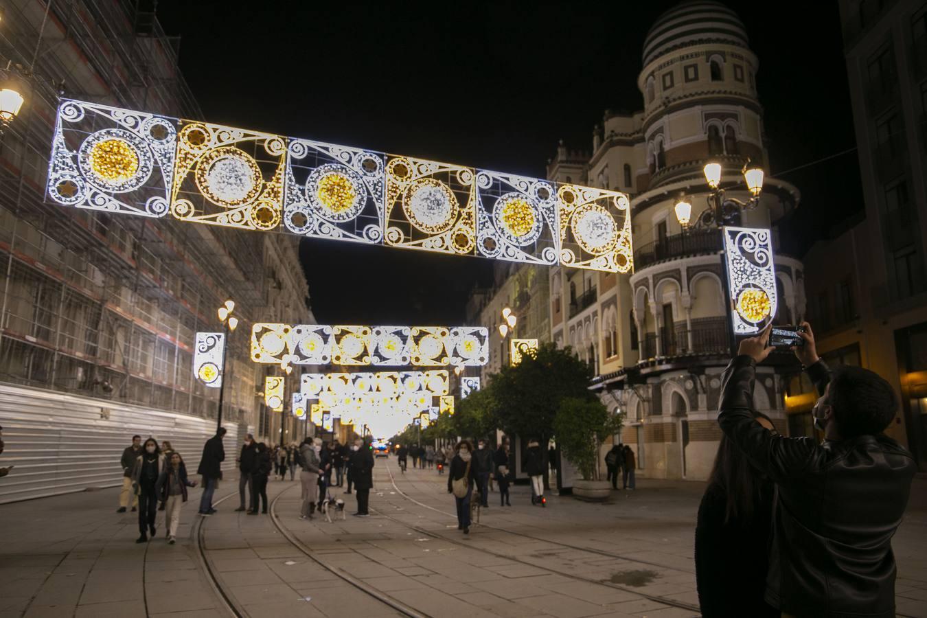 En imágenes, Sevilla enciende la Navidad