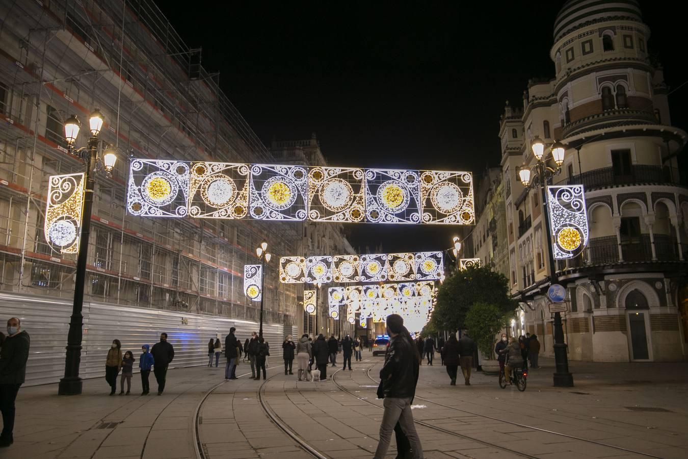 En imágenes, Sevilla enciende la Navidad