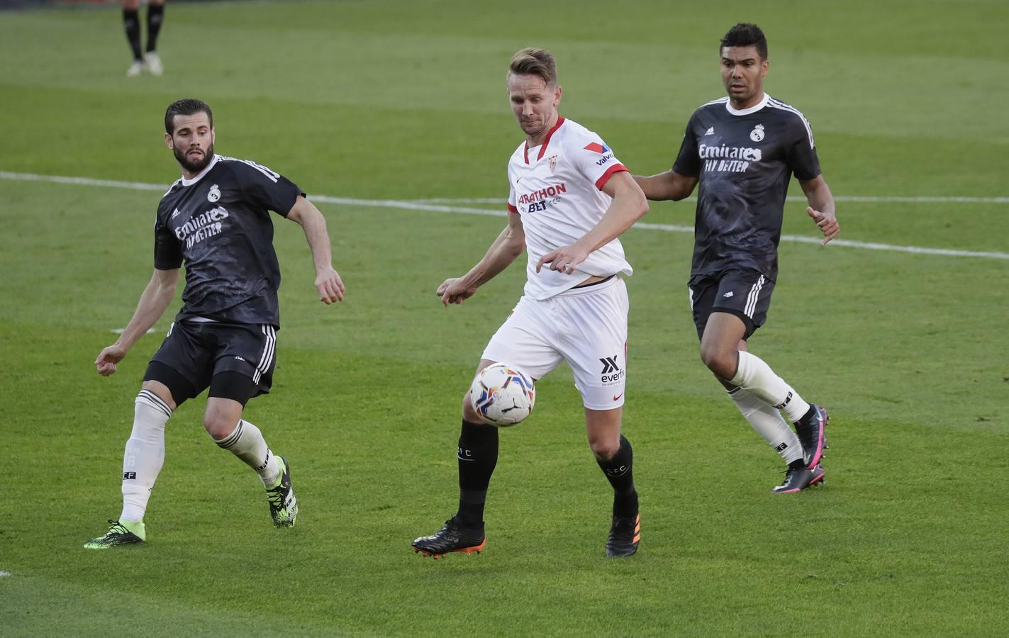 Las mejores imágenes del encuentro entre el Sevilla F.C. y el Real Madrid