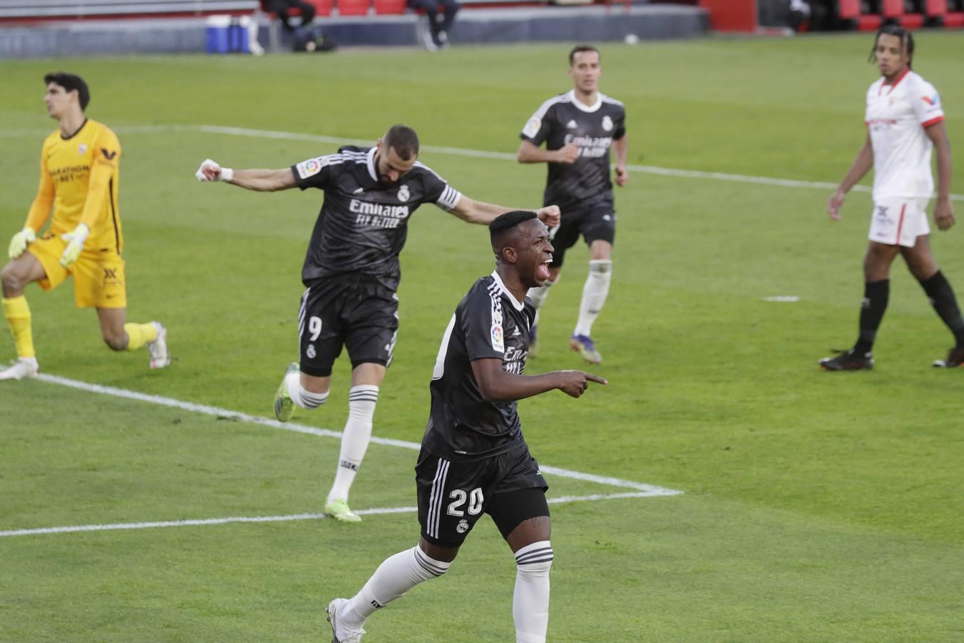 Las mejores imágenes del encuentro entre el Sevilla F.C. y el Real Madrid