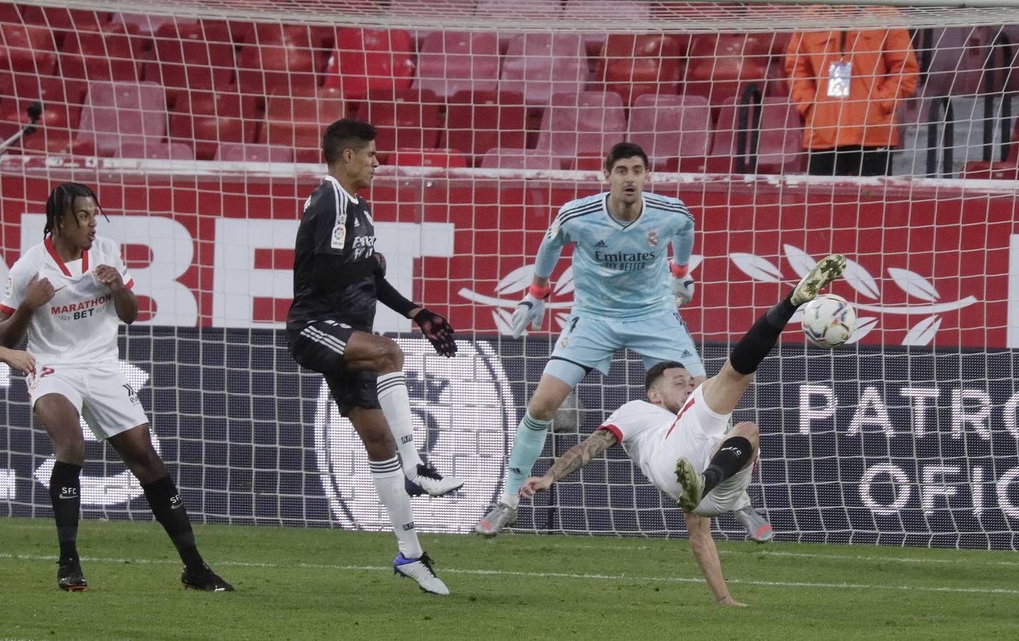 Las mejores imágenes del encuentro entre el Sevilla F.C. y el Real Madrid