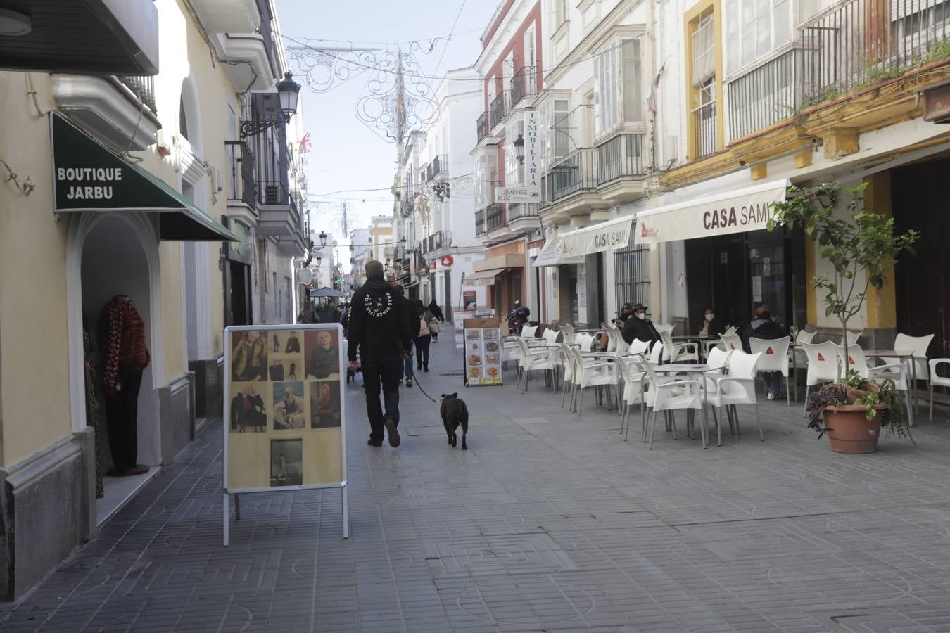 Comercio y Navidad, en tiempos de Covid, en Cádiz