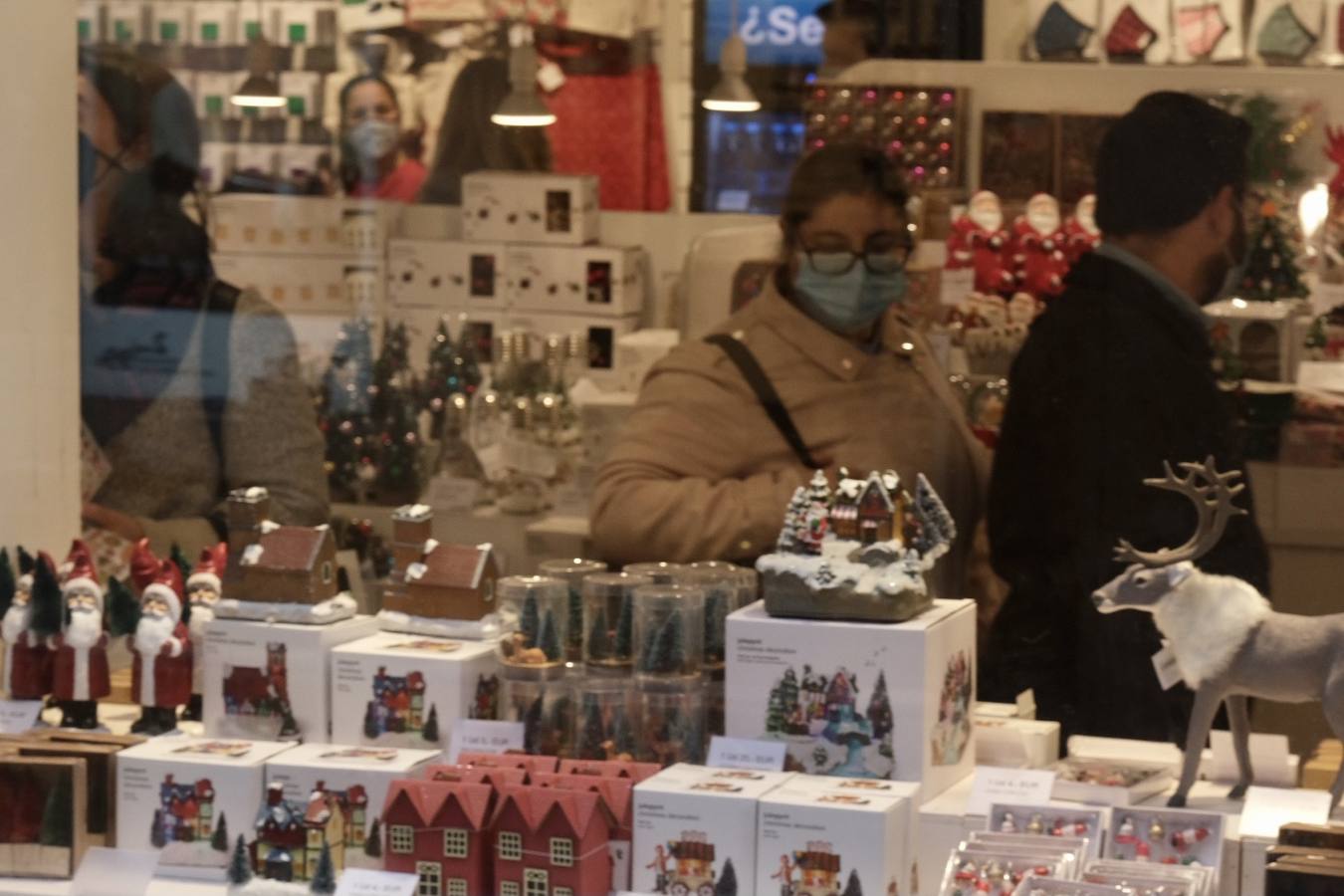 Comercio y Navidad, en tiempos de Covid, en Cádiz