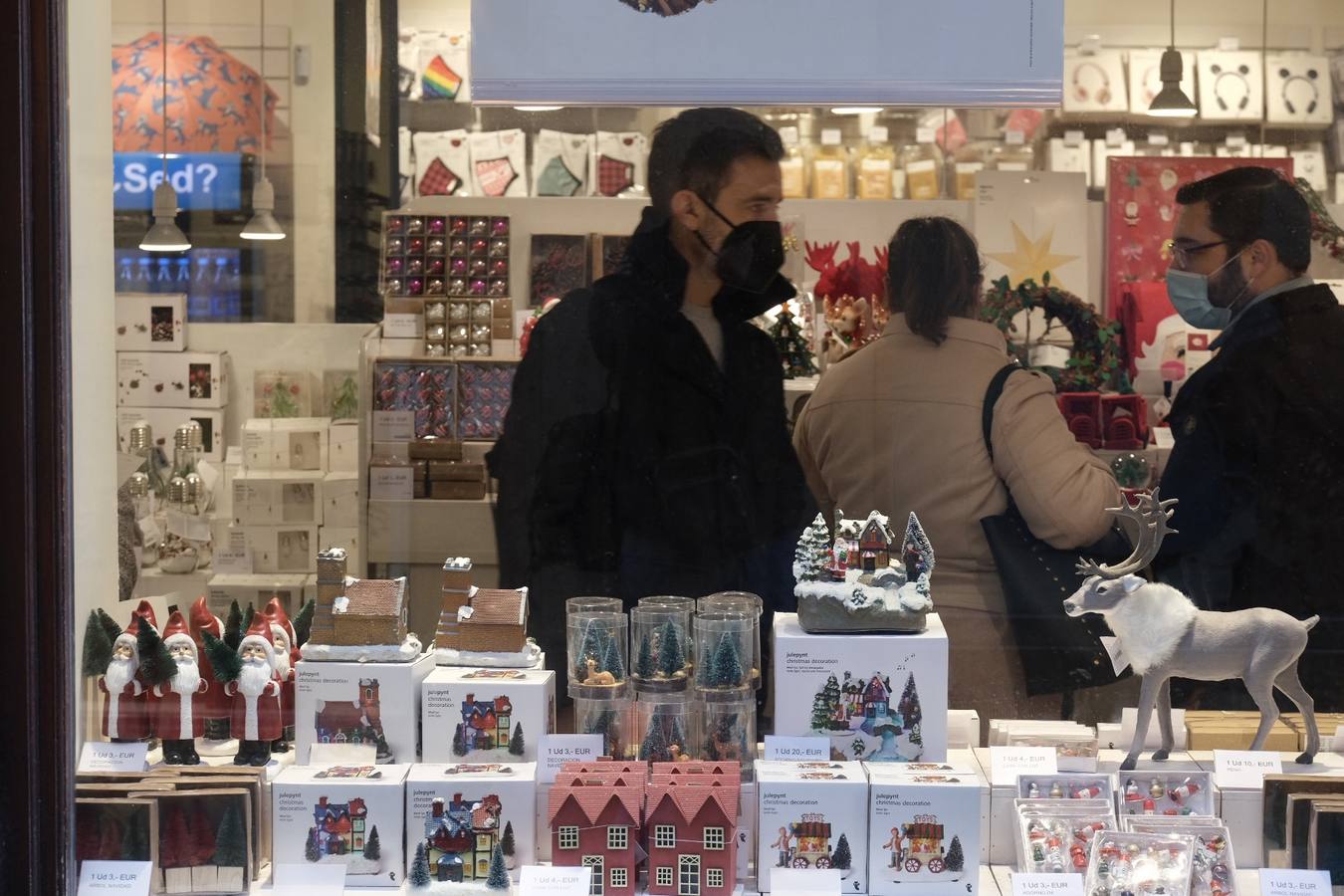 Comercio y Navidad, en tiempos de Covid, en Cádiz