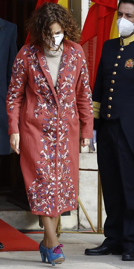 María Jesús Montero. Ministra de Hacienda y portavoz del Gobierno. 