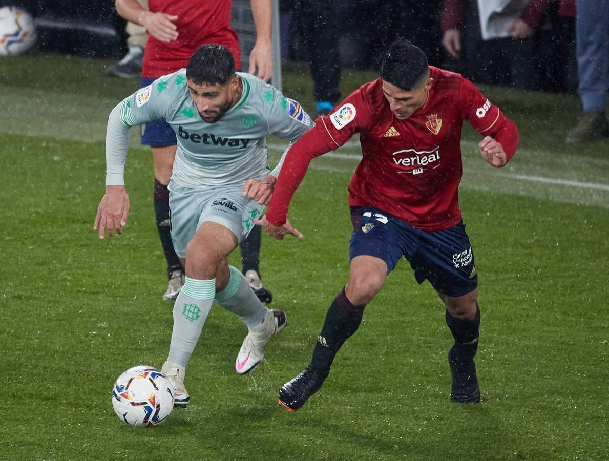 Las mejores imágenes del encuentro entre el Osasuna y el Real Betis